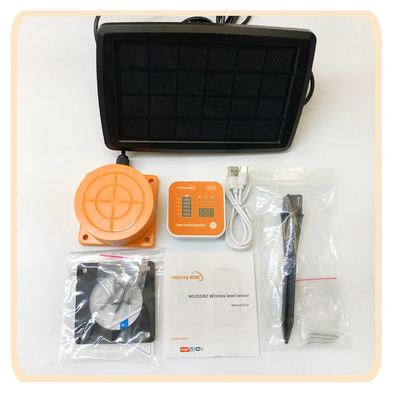 Solar Water Tank Level Monitor with Indoor Display