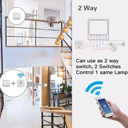 WiFi & RF Smart Light Switch Module