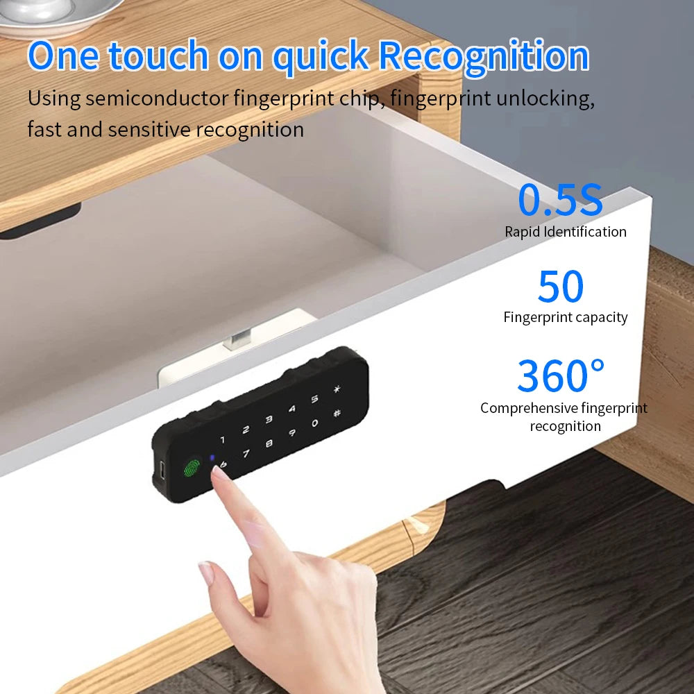 Smart Cabinet Lock, Secure Cabinets & Drawers Without Keys