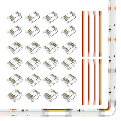 FCOB Solderless Connectors - Cut, Extend & Turn Corners