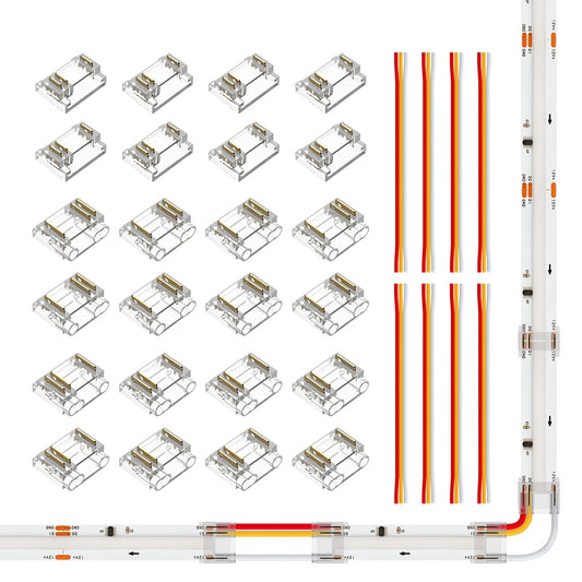 FCOB Solderless Connectors - Cut, Extend & Turn Corners