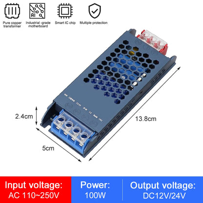 24V DC LED Power Supply – Flicker-Free & Stable Output