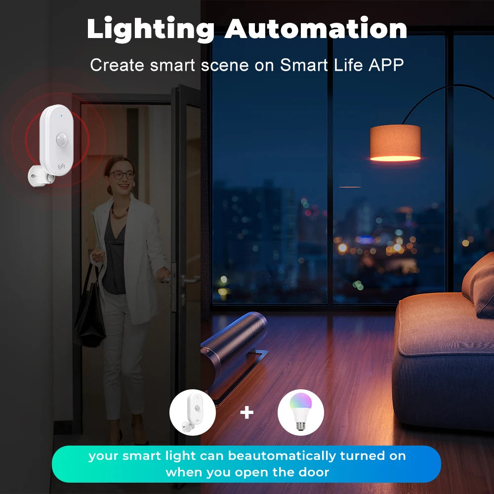 Smart Motion Sensor Alarm - Scares Off Intruders and Get Alerts in Your Phone