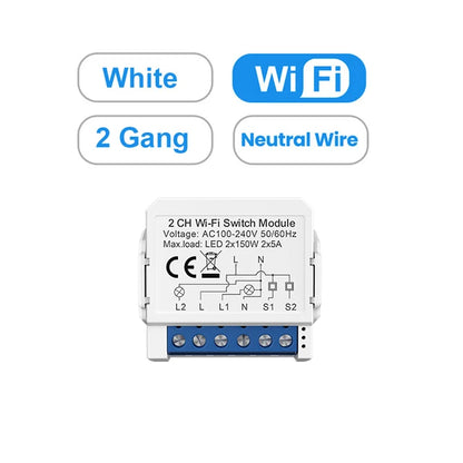 AVATTO Smart Light Switch Module (1/2/3/4 Gang)