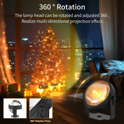 Smart Sunset Lamp - Transform Any Room With a Beautiful Color Glow