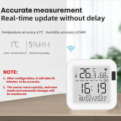 Smart Temperature & Humidity Monitor - Check Your Room From Anywhere