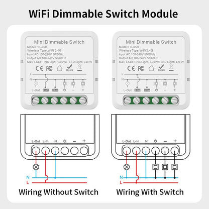 TNCE Smart Dimmer Module – Dimming Without Changing Your Switch