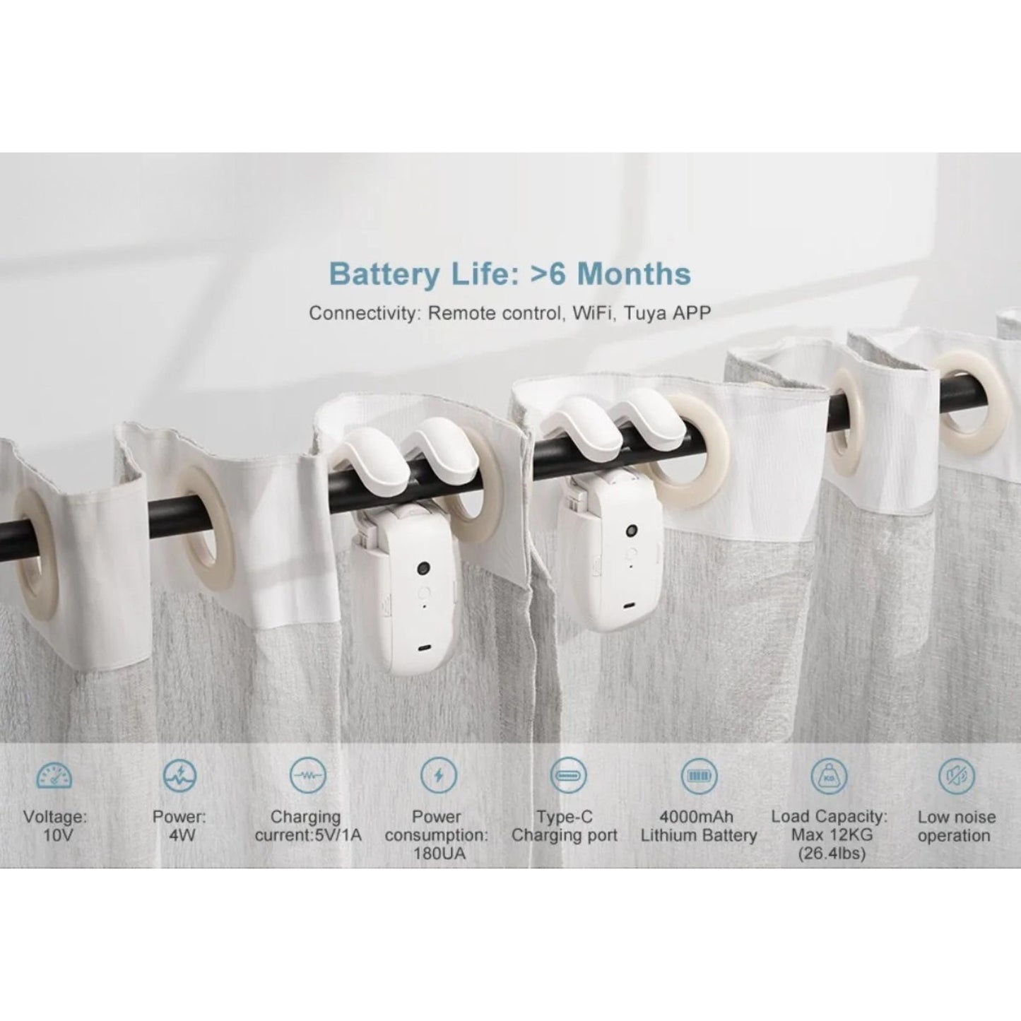 Smart Curtain Robot – Hands-Free Curtain Automation
