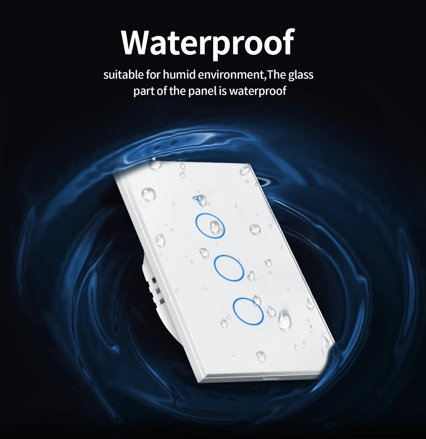 Smart Light Switch (1/2/3/4 Gang) – Control Lights Anytime, Anywhere