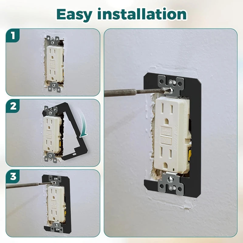 Wall Plate Spacers – Fix Uneven Outlets & Switches with Flush Finish
