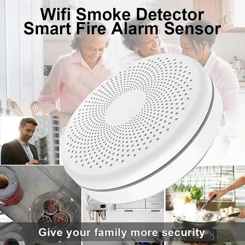 Smart Smoke and CO Detector - Two Life Saving Alerts in One Device