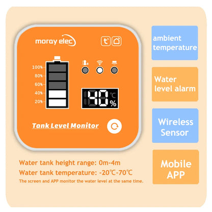 Solar Water Tank Level Monitor with Indoor Display