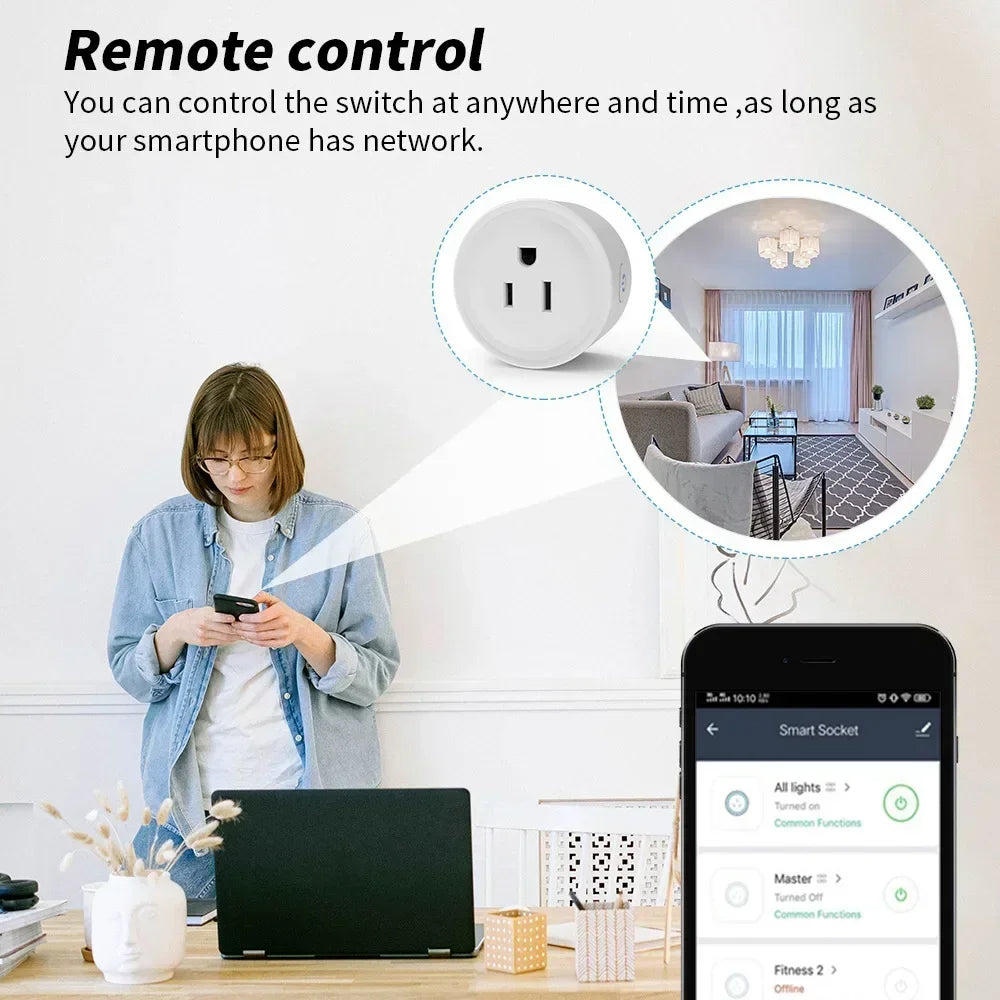 Wi-Fi Smart Plug – Forgetting to Turn Off Appliances? Automate Them Easily!