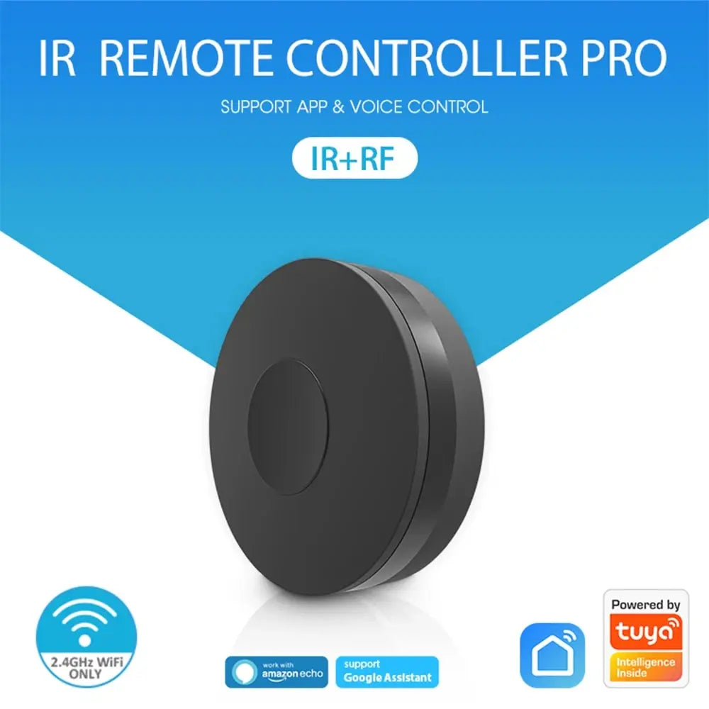 Smart Wi-Fi RF/IR Remote – Control TV, AC & Devices with App & Voice