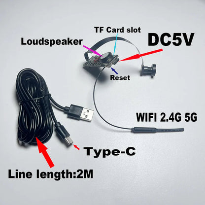 1080P Mini Wi-Fi Camera - Check In From Anywhere