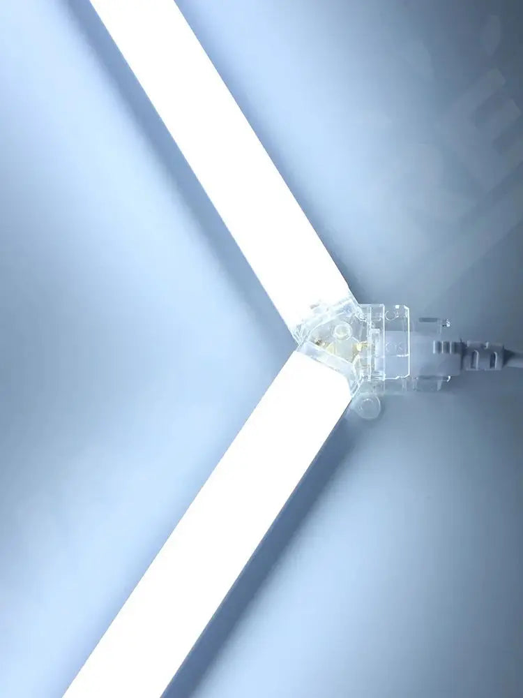 Hexagon LED Garage Ceiling Light – Bright Workshop Lighting