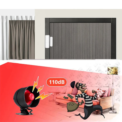 Smart Alarm Kit - Loud Alert and Phone Notification in One