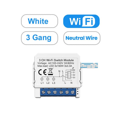 AVATTO Smart Light Switch Module (1/2/3/4 Gang)