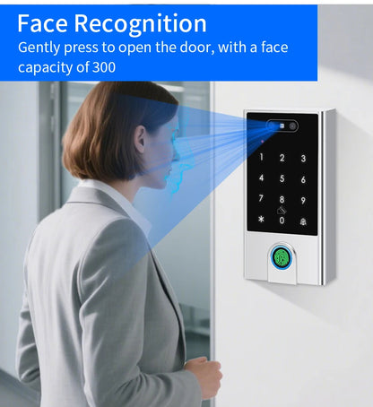 VF4-5 Smart Wi-Fi Access Control - Unlock with Your Face, Fingerprint, RFID Card, PIN or App Control