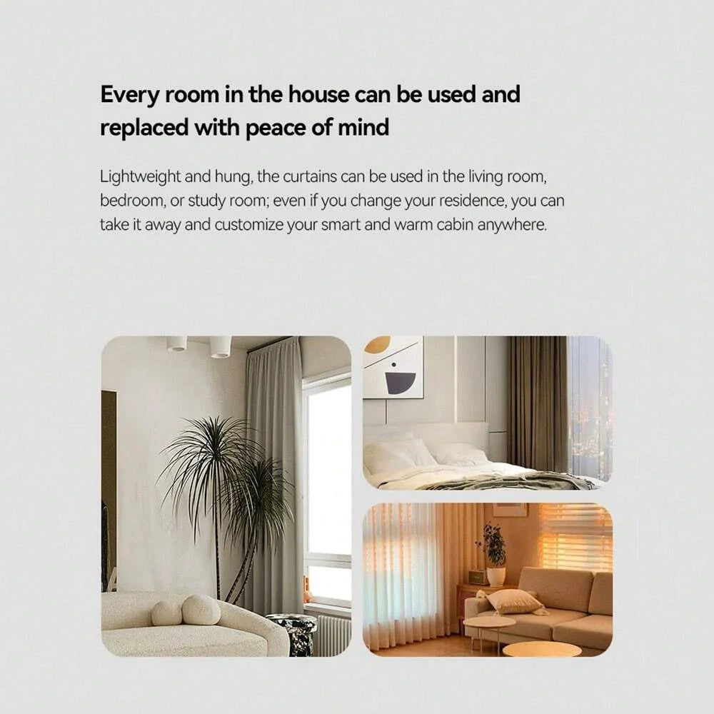 Smart Curtain Robot 3 in 1 – Hands-Free Curtain Control with App & Voice