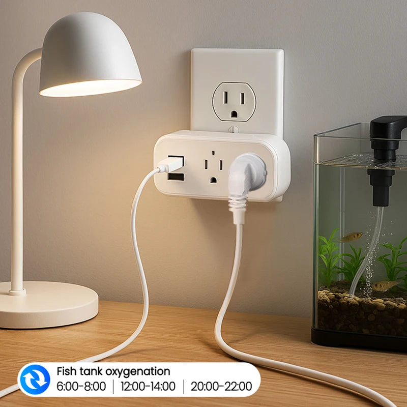 Dual Smart Plug With USB – Power & Control More From One Outlet