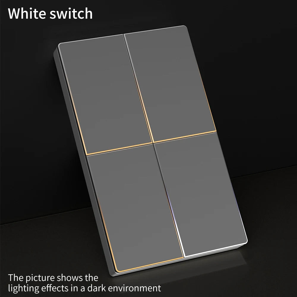 AVATTO Wi-Fi Smart Light Switch – Luxury Touch Control with Ambient LED Design for Modern Homes