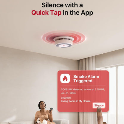 X-Sense Wi-Fi Smoke & CO Alarm – Get Instant Alerts Anywhere