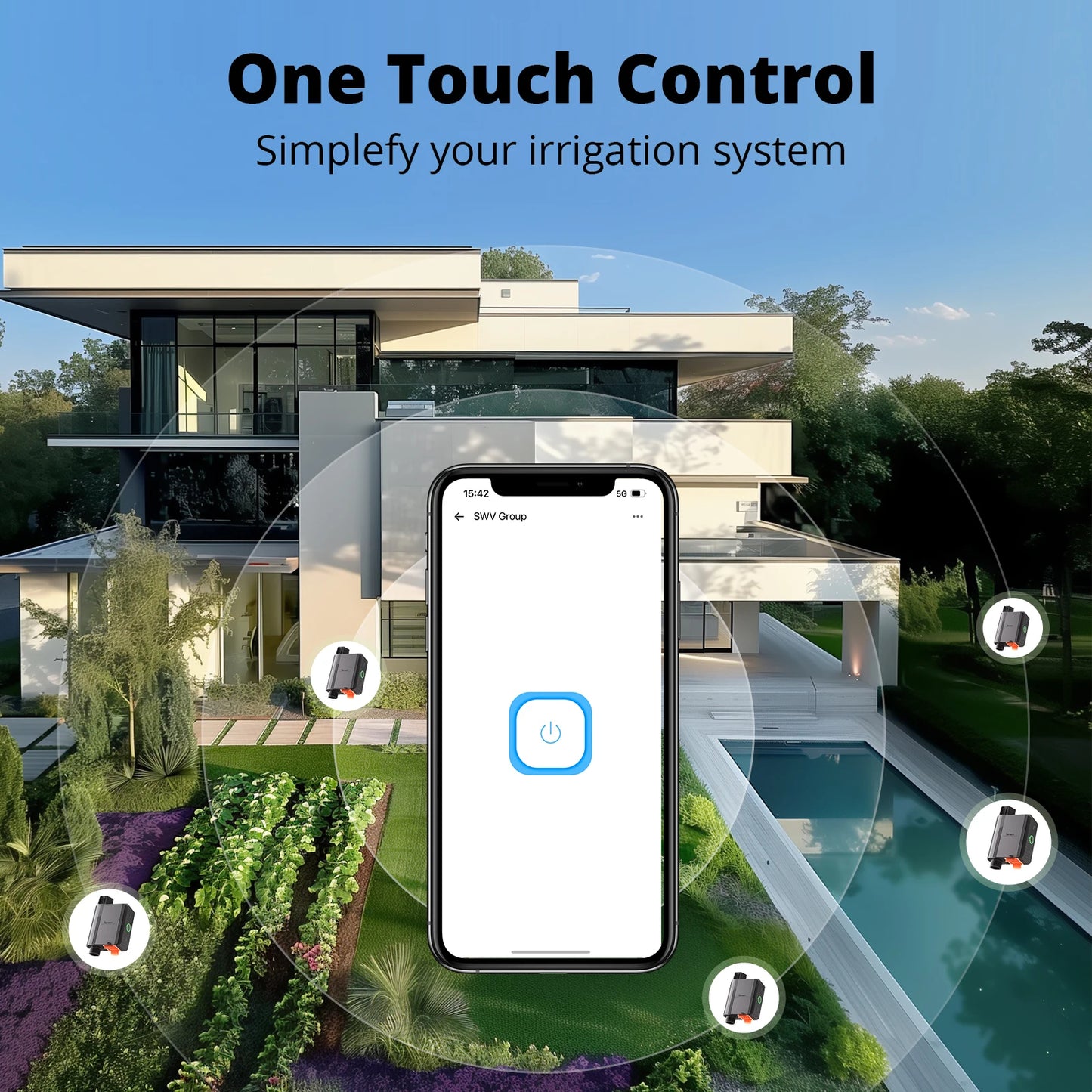 SONOFF ZigBee Smart Water Valve – Automatic Irrigation & Water-Saving Control for Gardens & Farms