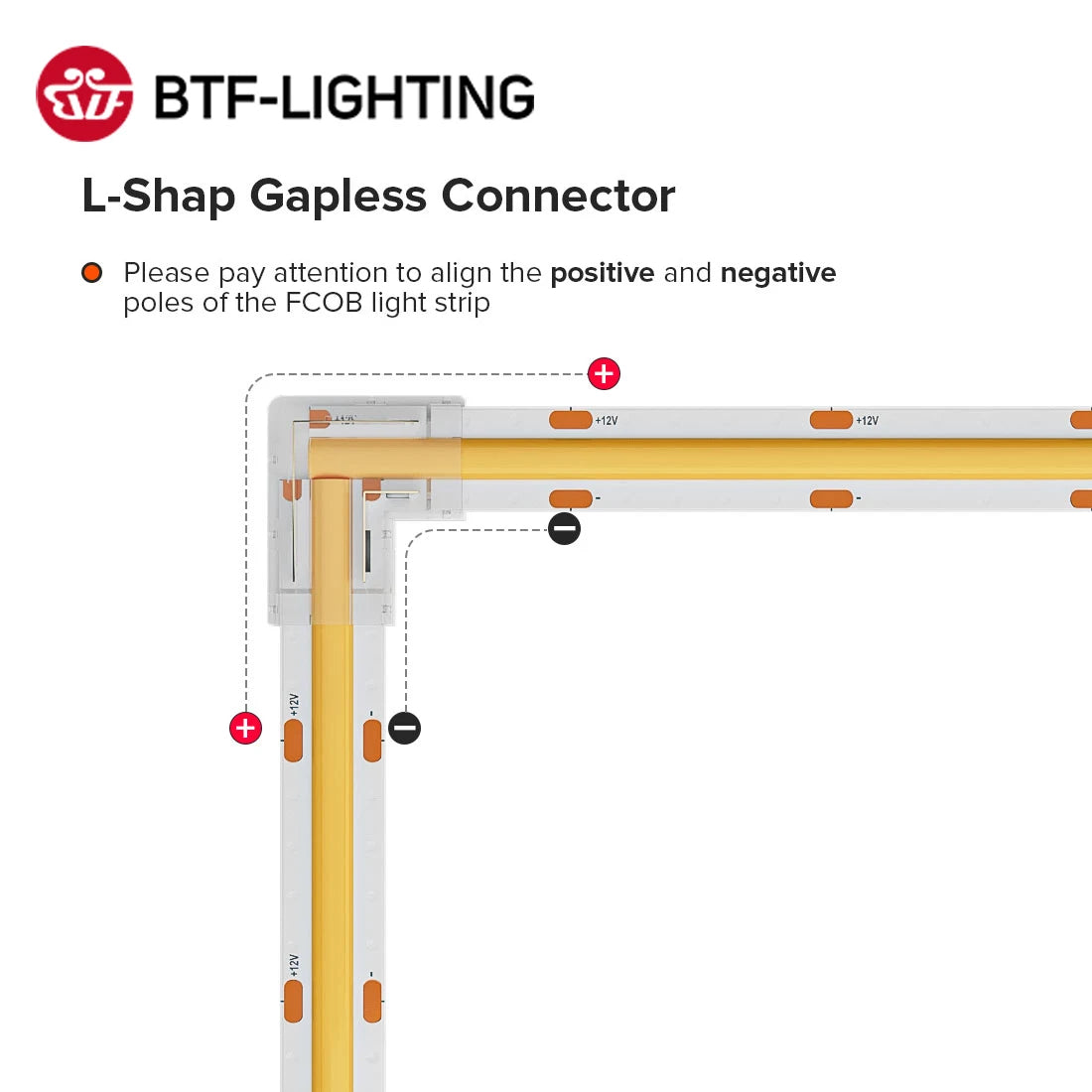 LED Strip L Connector – Clean 90° LED Corners Without Soldering
