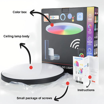 Smart RGB Ceiling Light - Change Your Room Color From Your Phone