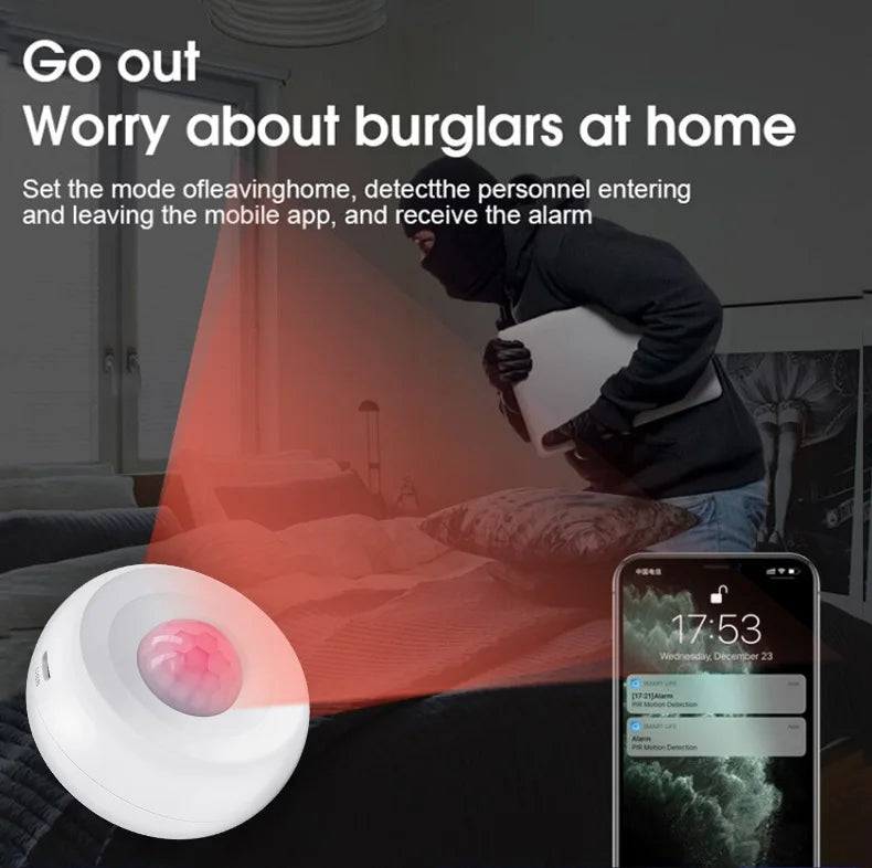Smart PIR Motion Sensor - Get Alerted the Moment Someone Enters
