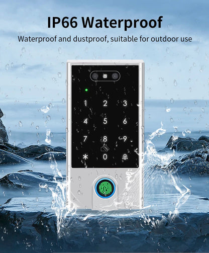 VF4-5 Smart Wi-Fi Access Control - Unlock with Your Face, Fingerprint, RFID Card, PIN or App Control