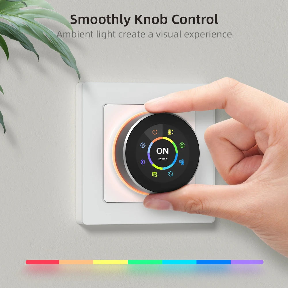 AVATTO Wi-Fi Smart Knob Thermostat – Precise Temperature Control for Water Heating
