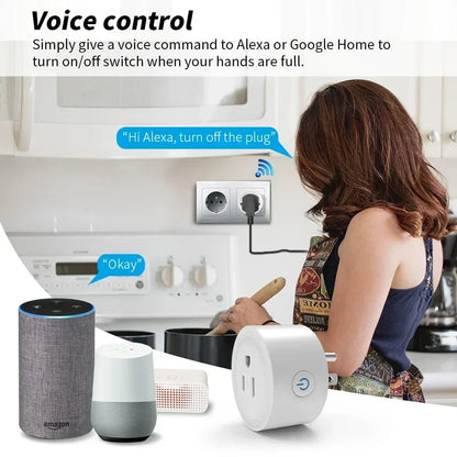 Wi-Fi Smart Plug – Forgetting to Turn Off Appliances? Automate Them Easily!