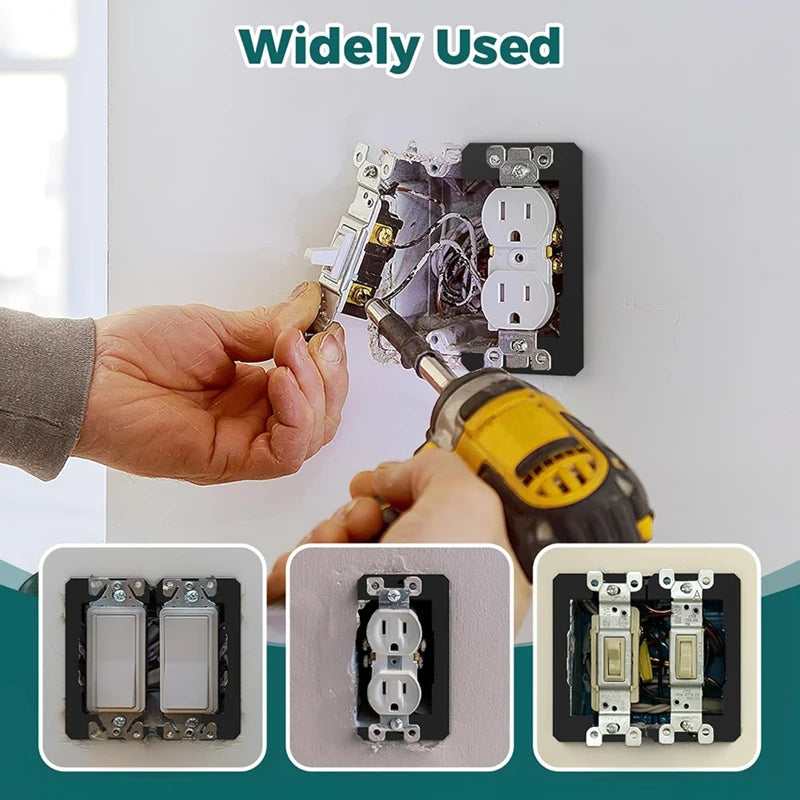 Wall Plate Spacers – Fix Uneven Outlets & Switches with Flush Finish