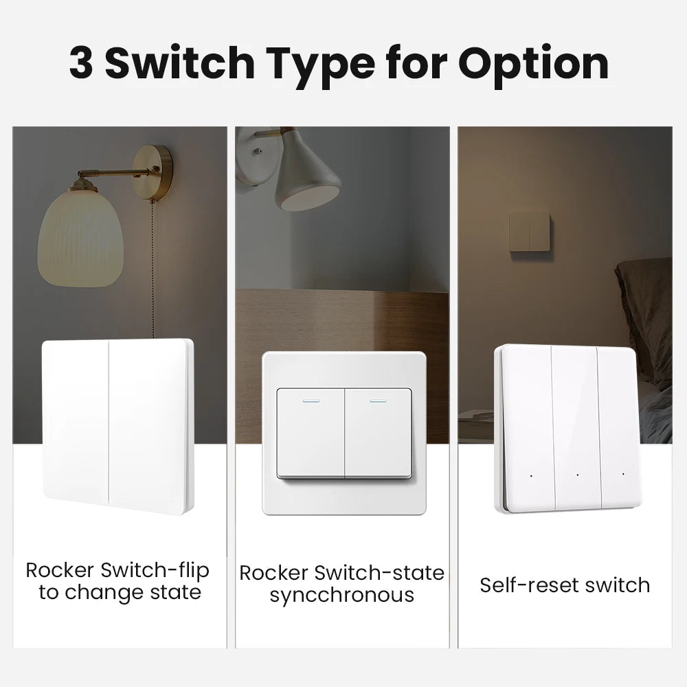 AVATTO Smart Light Switch Module (1/2/3/4 Gang)