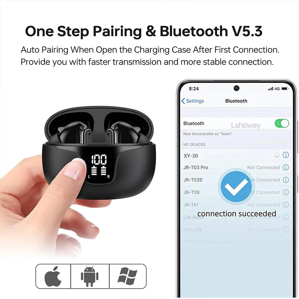 XY-19 True Wireless In-Ear Earbuds, Real-Time Translation For Work And Travel