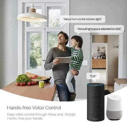 Wi-Fi Smart Dimmer Switch Light – Adjust LED Brightness Anytime, Anywhere