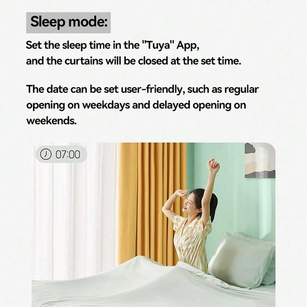 Smart Curtain Robot 3 in 1 – Hands-Free Curtain Control with App & Voice