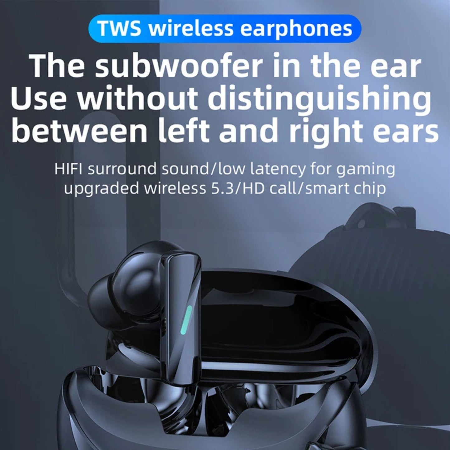 Mate70 True Wireless In-Ear Earbuds, Clear Sound For Everyday Listening