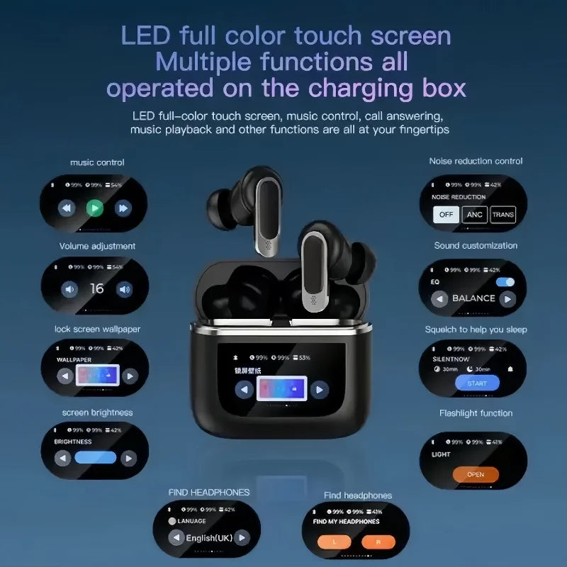 V8 Pro True Wireless In-Ear Earbuds, Real-Time Translation Support