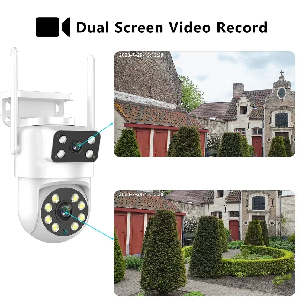 8MP Dual Lens PTZ Camera – Full Yard Coverage