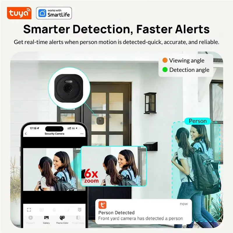 3MP Wi-Fi Window Security Camera