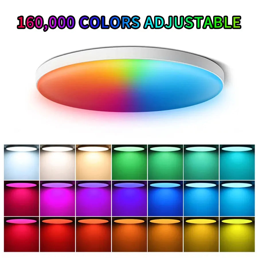 Smart RGB Ceiling Light - Change Your Room Color From Your Phone