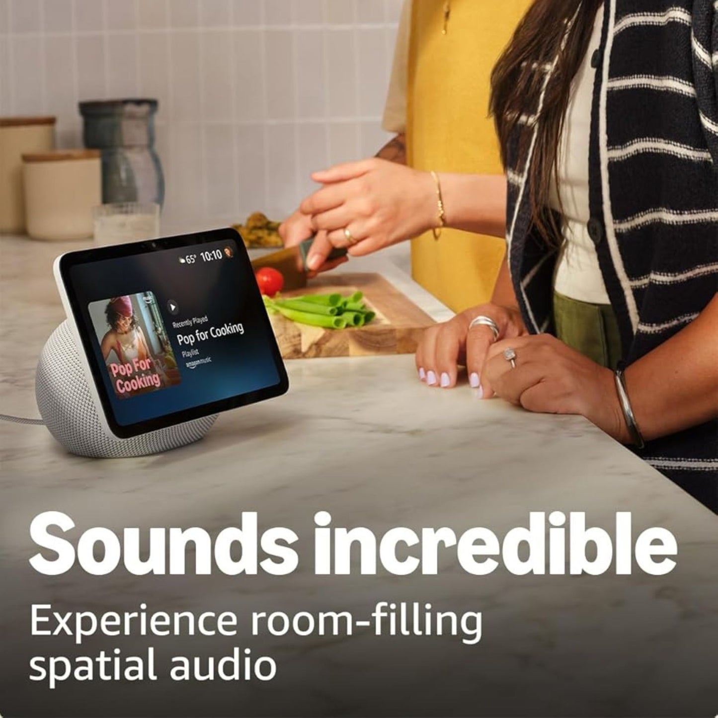 Amazon Echo Show 8 – Big Sound, Bright Screen, and Smart Home Control