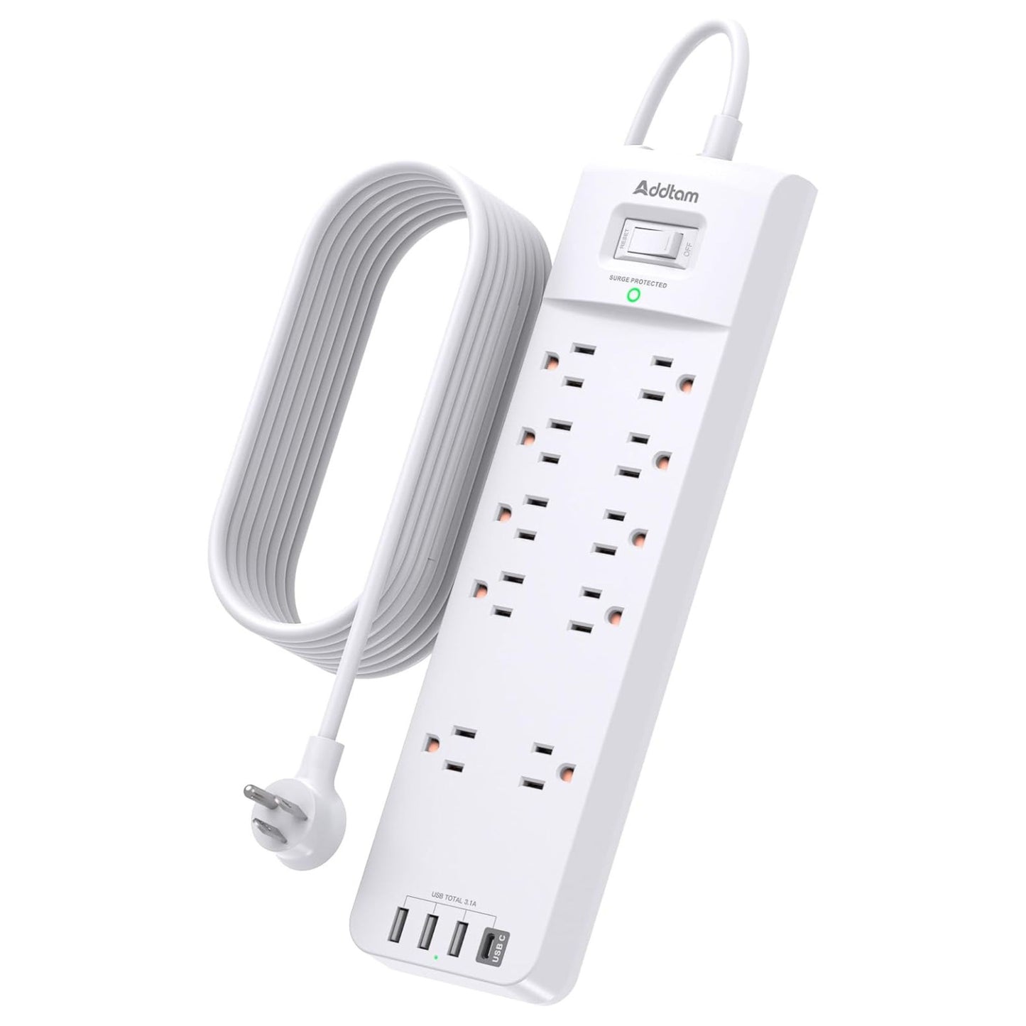 14-in-1 Power Strip Surge Protector (Non Smart)