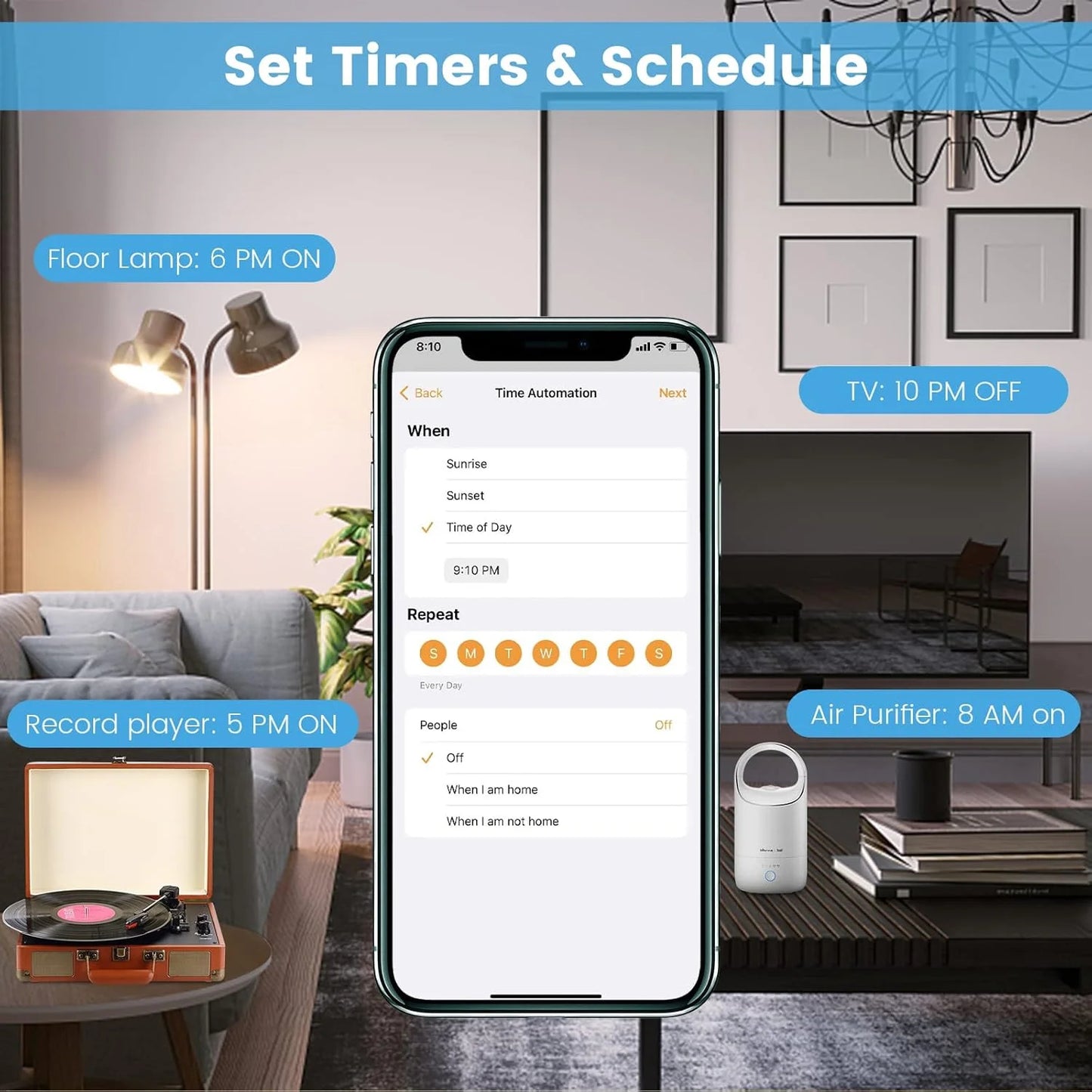 Smart Dual Outlet – Control Two Appliances With Apple Home