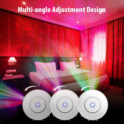 Smart Galaxy Projector - Turn Your Ceiling Into a Moving Aurora Sky