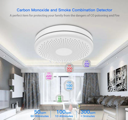 Smart Smoke and CO Detector - Two Life Saving Alerts in One Device