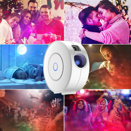 Smart Galaxy Projector - Turn Your Ceiling Into a Moving Aurora Sky